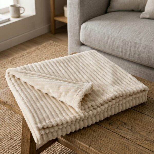 Plaid Hygge avorio