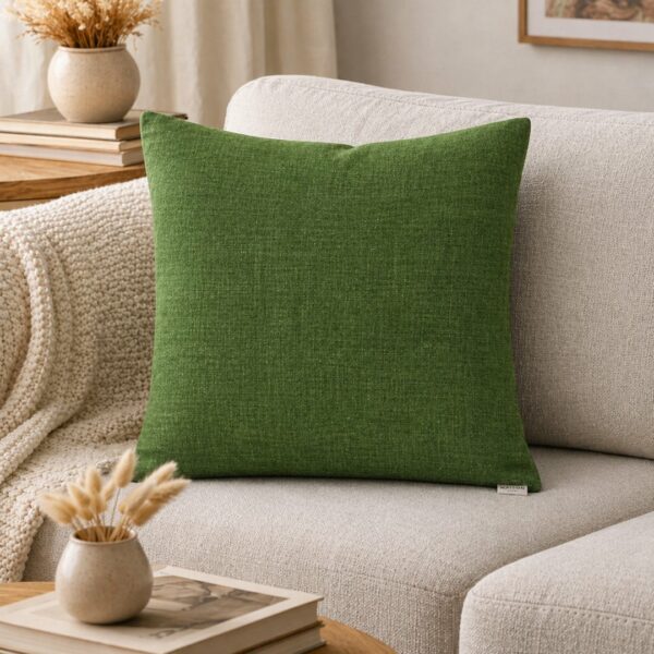 Fodera per cuscino arredo Korin muschio 40x40