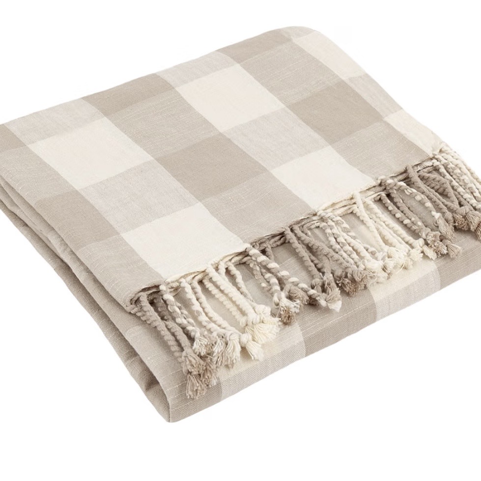 Plaid Chesil naturale - immagine 2