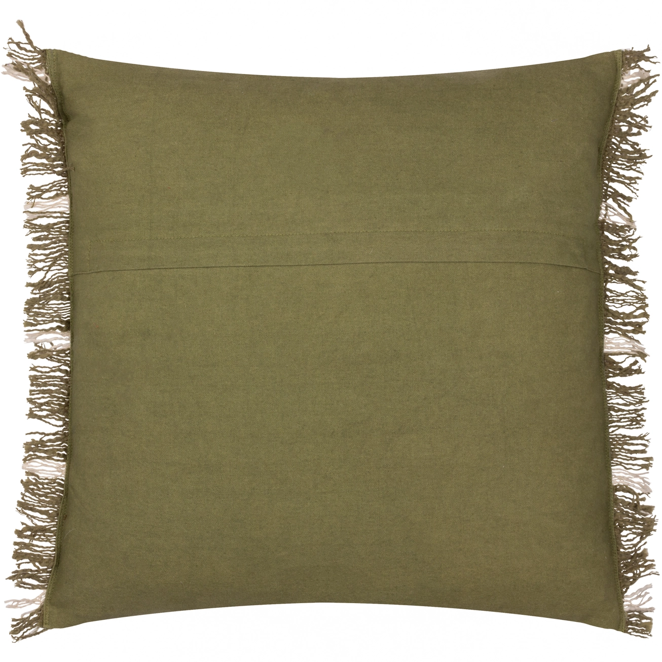 Cuscino Quadri verde oliva - immagine 3