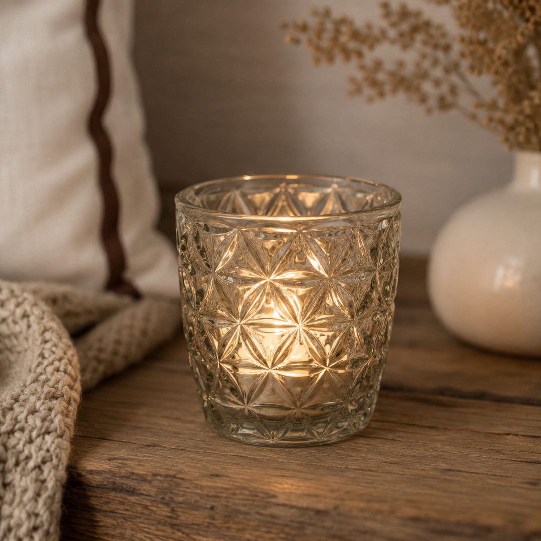 Porta tealight Marilu losanghe