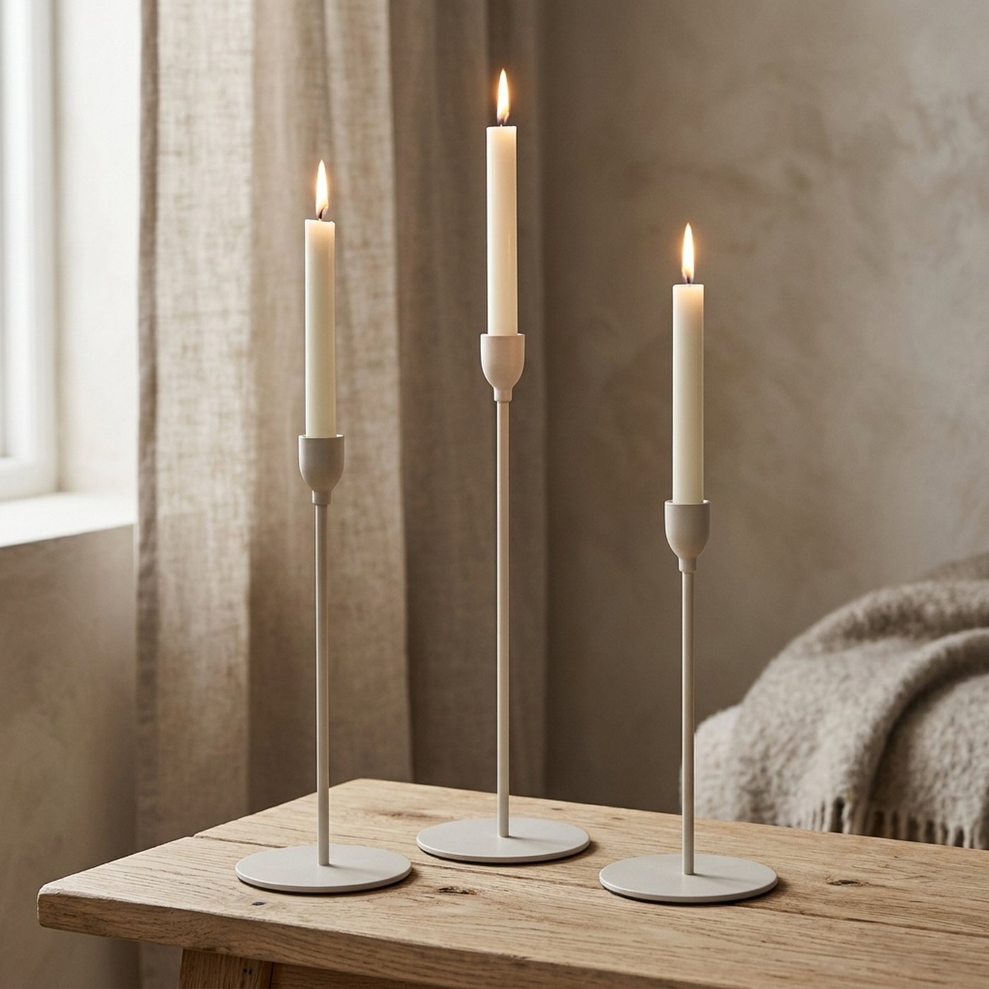 Set tre candelieri Malte
