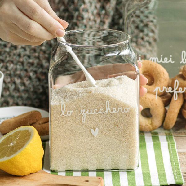 Barattolo Lo zucchero cuore