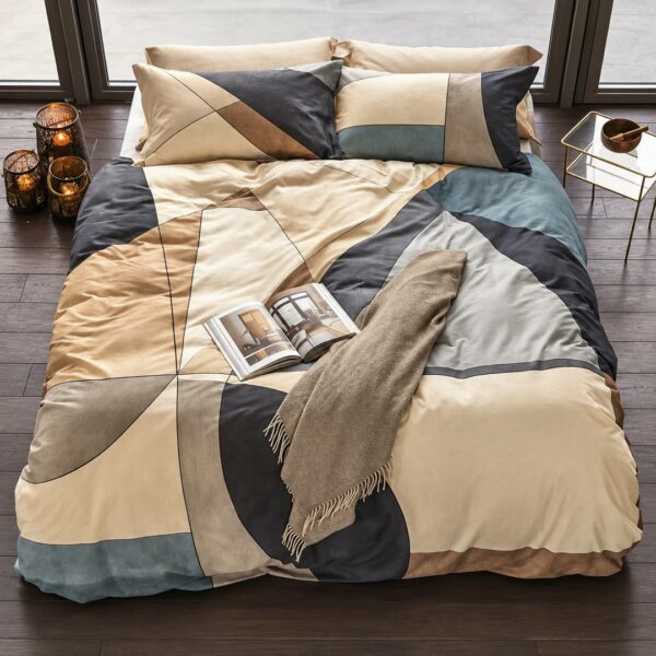 Completo letto matrimoniale raso Nigel
