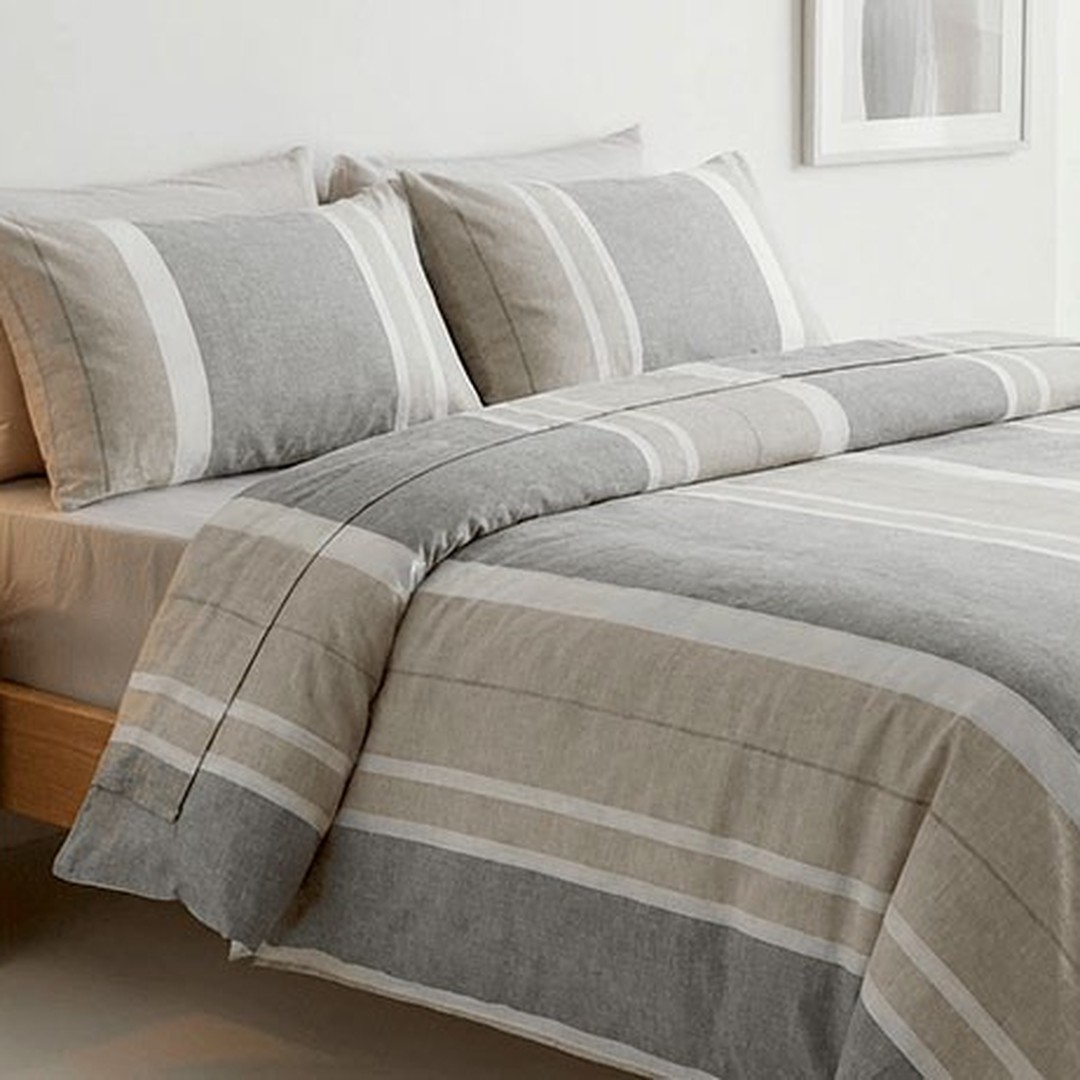 Completo letto Matilde sabbia dis. 80 matrimoniale
