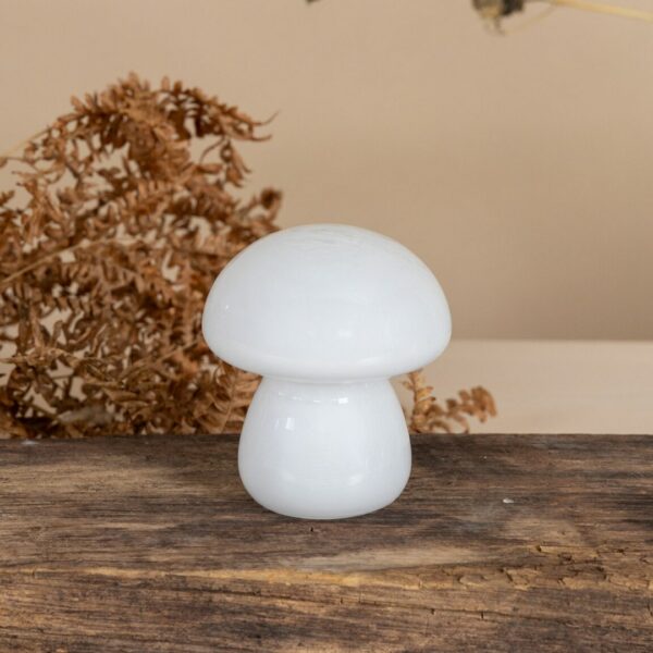 Fungo porta tealight Skong bianco