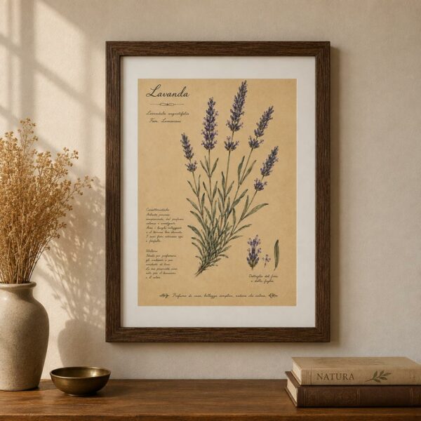 Quadro Lavanda scuro L