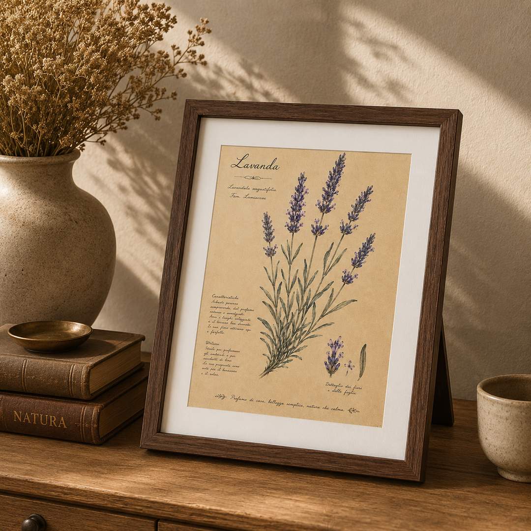 Quadro Lavanda scuro M