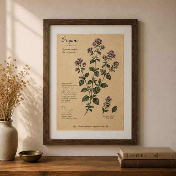 Quadro Origano scuro L