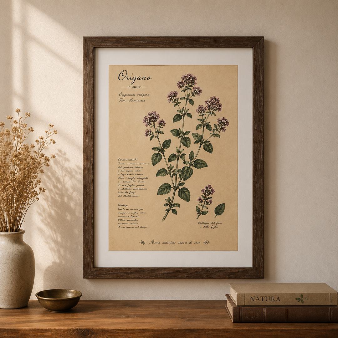 Quadro Origano scuro L