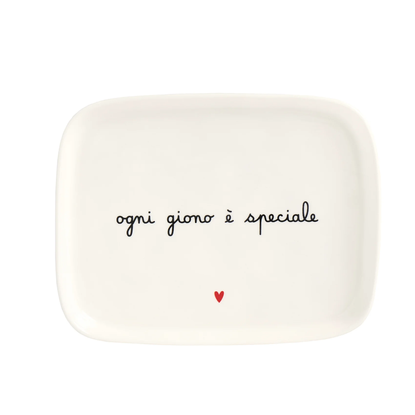 Piatto rettangolare Ogni giorno è speciale - immagine 2