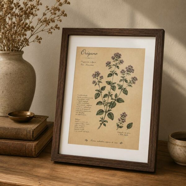 Quadro Origano scuro M