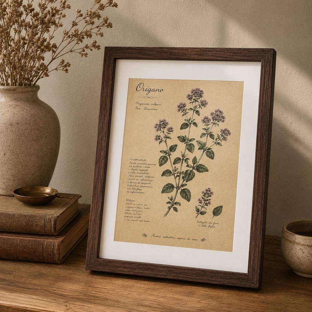 Quadro Origano scuro M