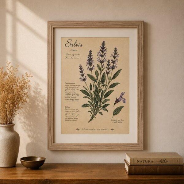 Quadro Salvia chiaro L