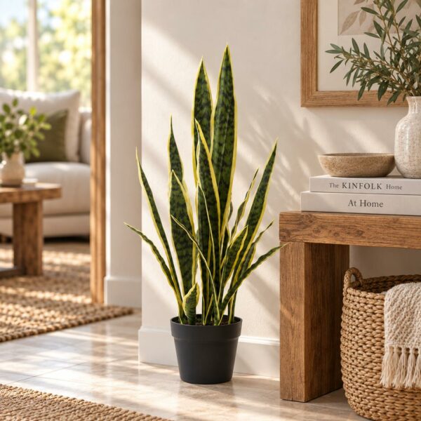 Sanseveria con vaso 70 cm