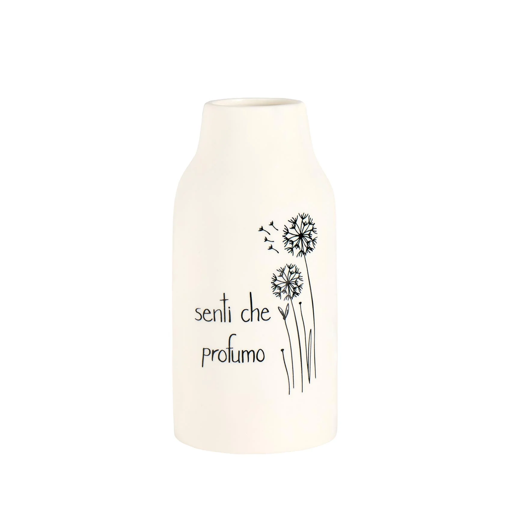 Vaso in gres Senti che profumo 21 cm - immagine 2