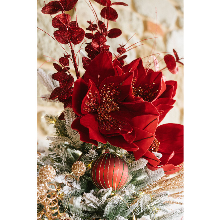 Stella di Natale rossa - immagine 2