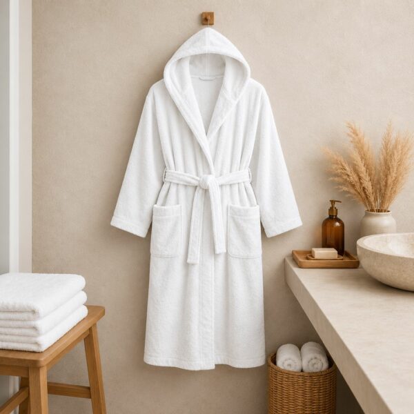 Accappatoio Smart bianco M/L