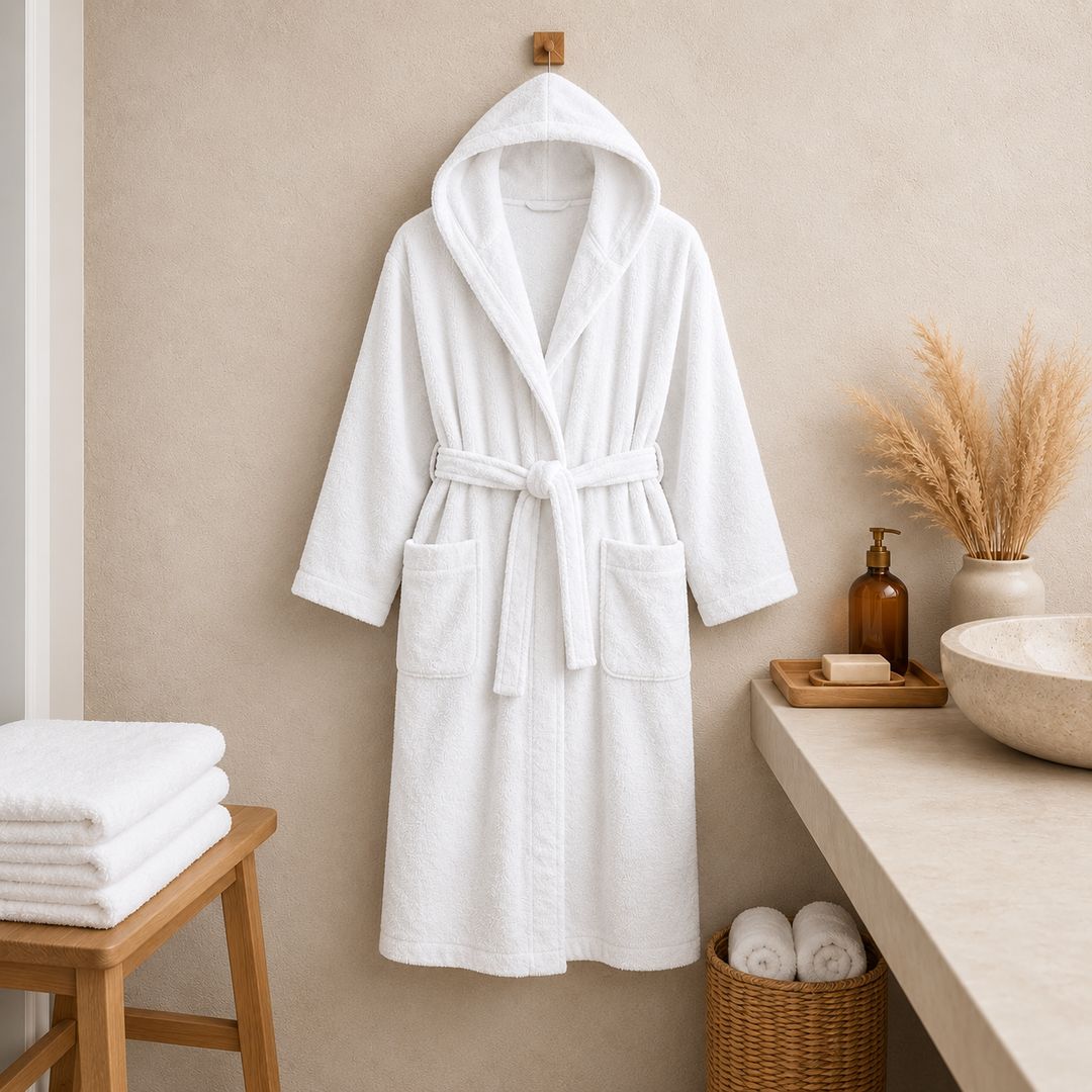Accappatoio Smart bianco L/XL