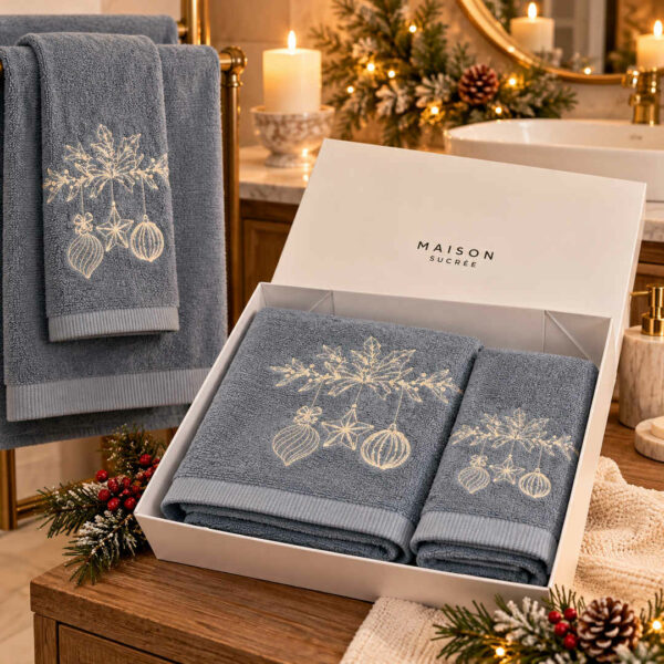 Set asciugamani Atelier D'Inverno avio