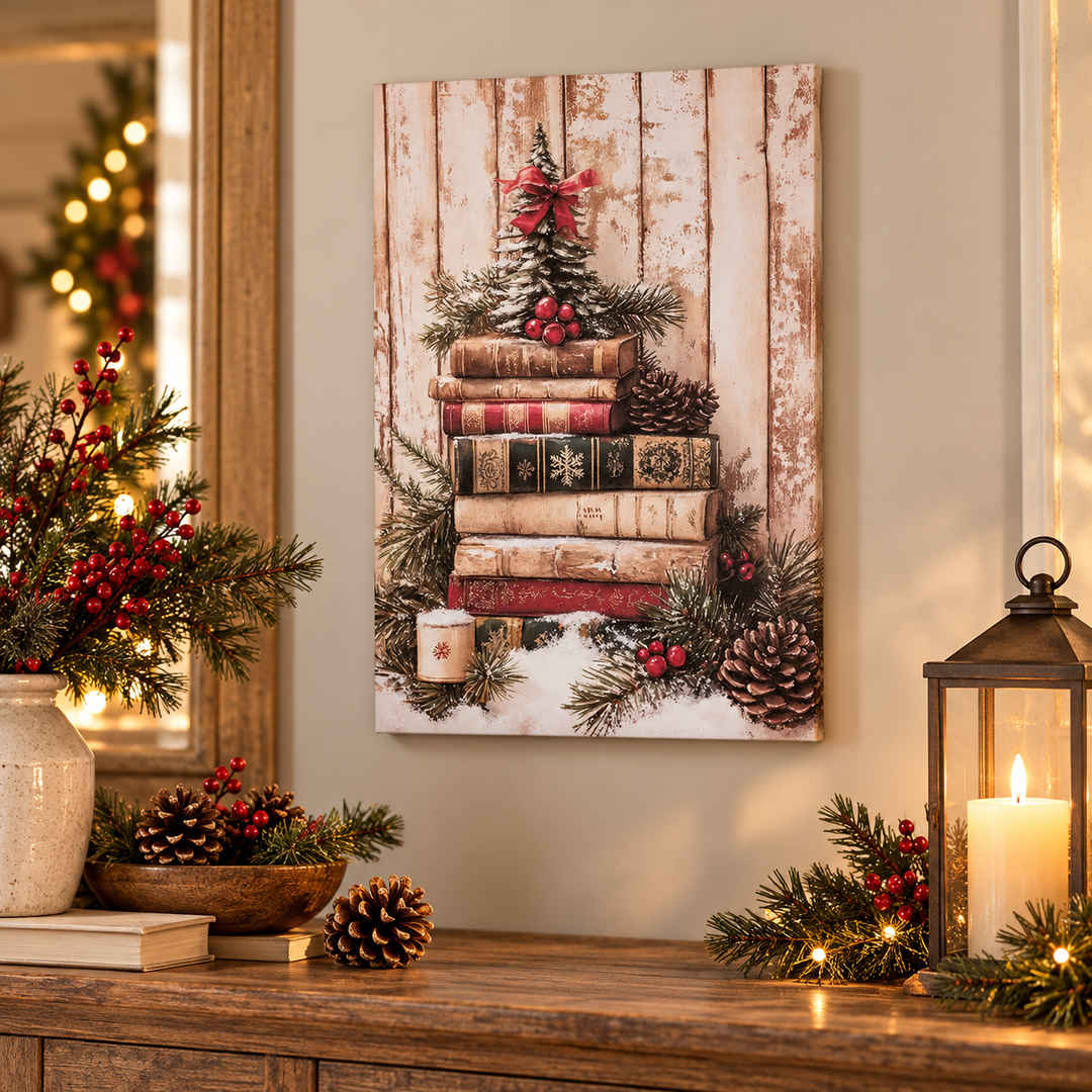 Quadro in canvas Libri