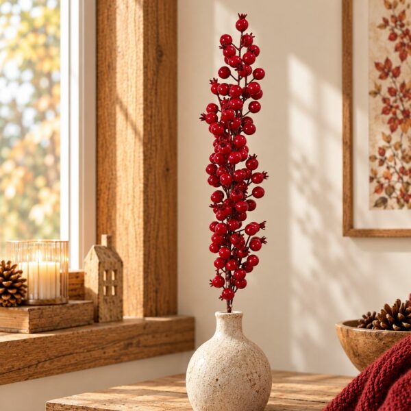 Ramo di bacche rosse