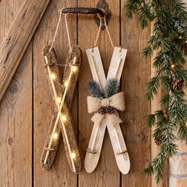 Set due decori sci led