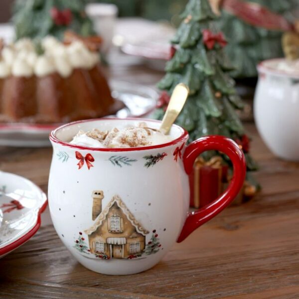 Tazza Chalet di Natale