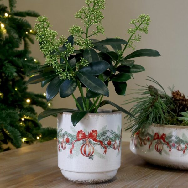 Vaso Palline e fiocchi M